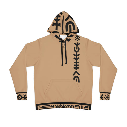 Tribal Print Athletic Hoodie - Stylish & Durable for Active Lifestyle
