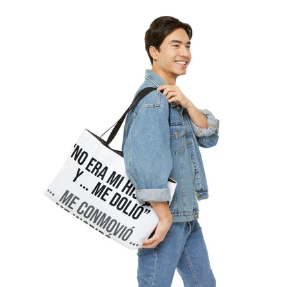 Inspirational Quote Weekender Tote Bag - Perfect for Travel & Getaways